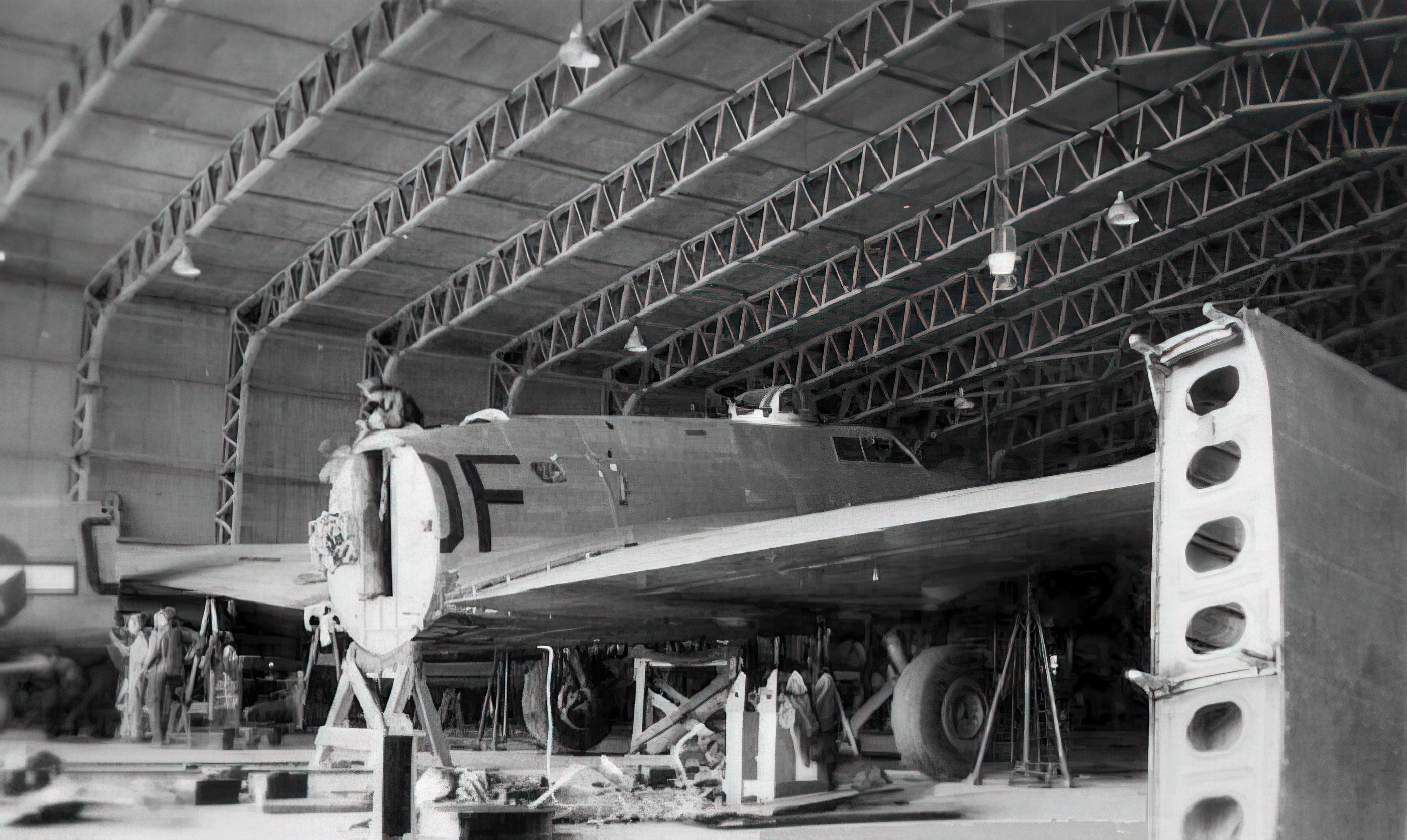 B-17 rear fusilage